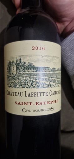 Bordeaux Saint-Estèphe Cru Bourgeois Laffitte Carcasset 2016