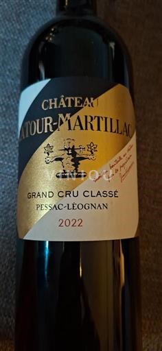 Bordeaux Pessac-Léognan Grand Cru Classé Latour-Martillac 2022