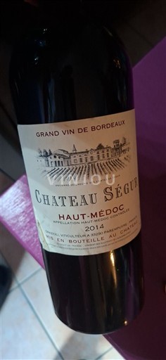Bordeaux Haut-Médoc Château Ségur 2014