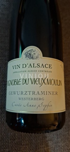 Alsacia Vignoble du Vieux Moulin Anne Sophie Sin añada