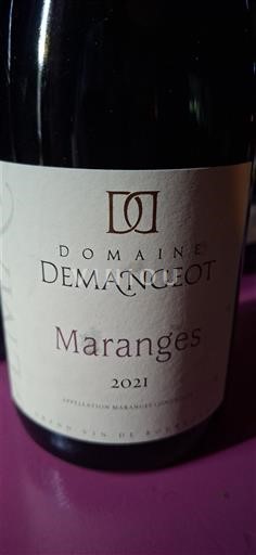 Bourgogne Maranges Domaine Demangeot 2021