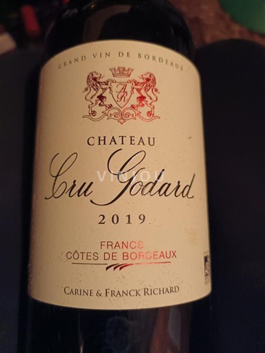 Bordeaux Francs-côtes-de-bordeaux Château Cru Godard 2019