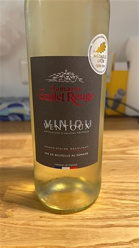 Rhône Valley Ventoux Domaine Goulet Rouge Éclat des ocres 2024