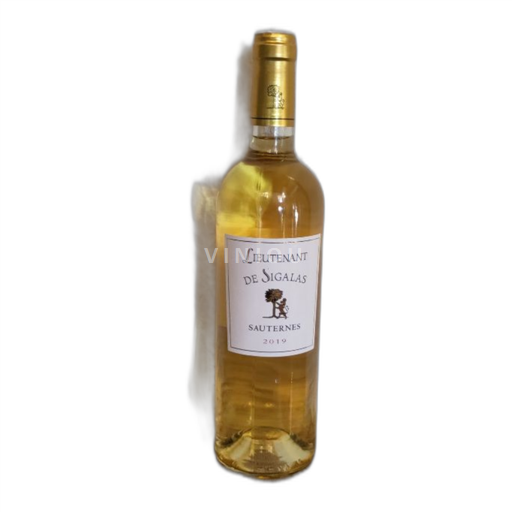 Bordeaux Sauternes Lieutenant de Sigalas 2019