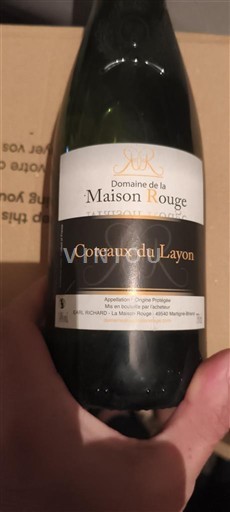 Loire-dalen Coteaux-du-layon Domaine La Maison Rouge 2015