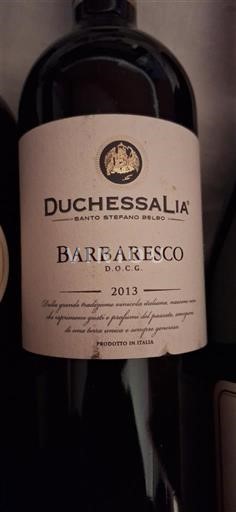 Piemonte Barbaresco Duchessalia 2013