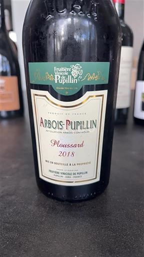 Jura Arbois Fruitière Vinicole de Pupillin Ploussard 2018