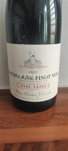 Bourgogne Le Clos Voyen Lazare 2022
