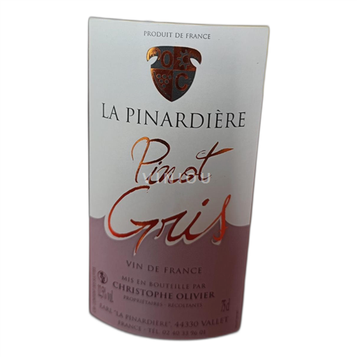 Loiredalen La Pinardière Pinot gris 2023