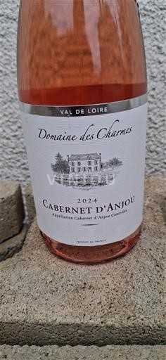 Thung lũng sông Loire Cabernet-d'Anjou Domaine Des Charmes 2024