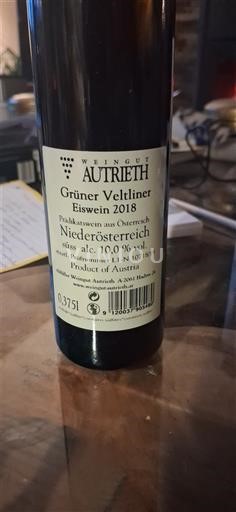 Hạ Áo Không được chỉ định Weingut Autriteth Eiswein 2018