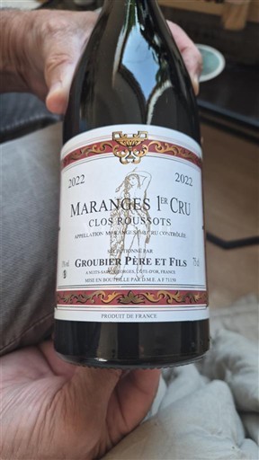 Burgundy Not Specified Premier Cru Groubier Père et Fils Clos Roussots 2022