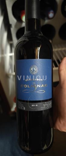 Bordeaux Ospecificerad Marquis Aimé de Colignac Gonzague 2018