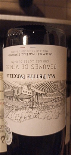 Rhônetal Beaumes de Venise Beaumes de Venise Ma Petite Parcelle 2024