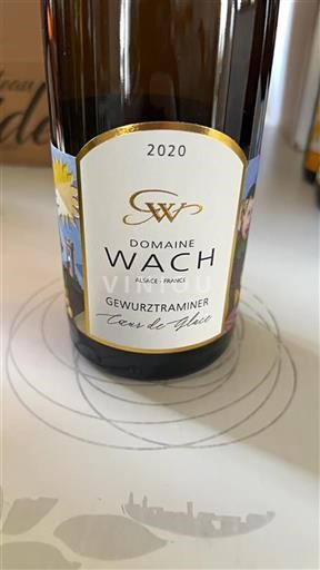 Alsace Gewurztraminer Domaine Wach Cœur de Glace 2020