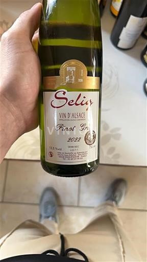 Alsacia No especificado Selig Pinot Gris 2022