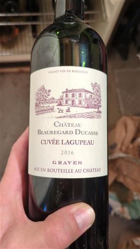 Bordeaux Graves Château Beauregard Ducasse Lagupeau 2016