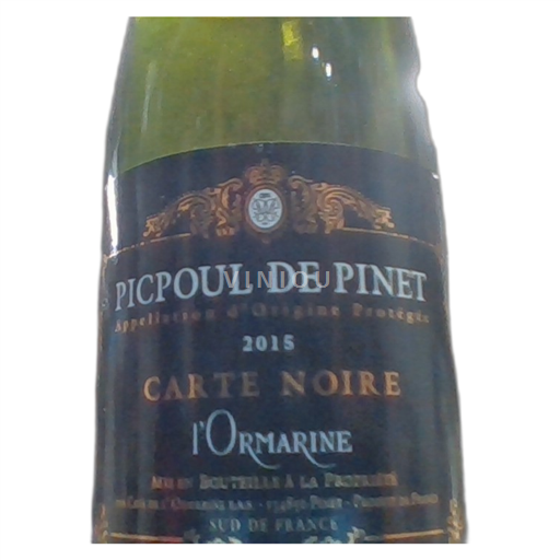 Languedoque Picpoul-de-Pinet L'Ormarine CARTE NOIRE 2015
