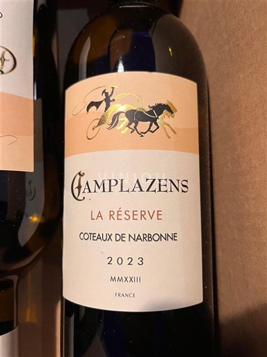Languedoc in Roussillon Coteaux de Narbonne Camplazens La Réserve 2023