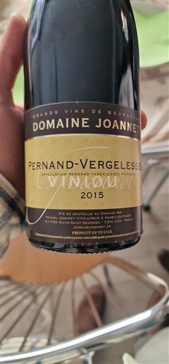 Burgundija Pernand-Vergelesses Domaine Joannet 2015