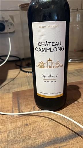 Languedoc Corbières Domaine Camplong Les Serres Không niên vụ
