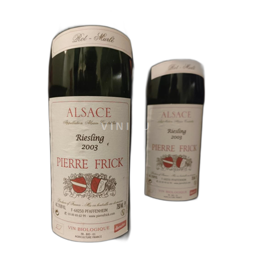 Alsace Riesling Domaine Pierre Frick Rot-Murlé 2003
