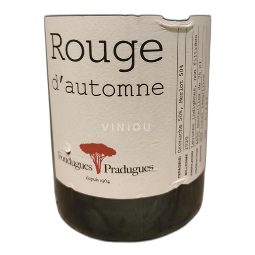 Provenza Fondugues Pradugues Rouge d'automne 2020