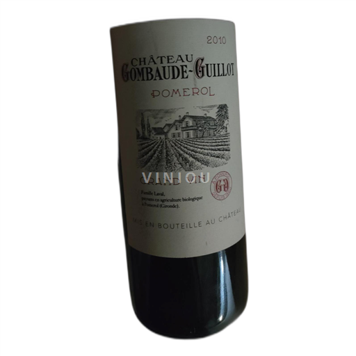 Bordeaux Pomerol Château Gombaude-Guillot Grand Vin 2010