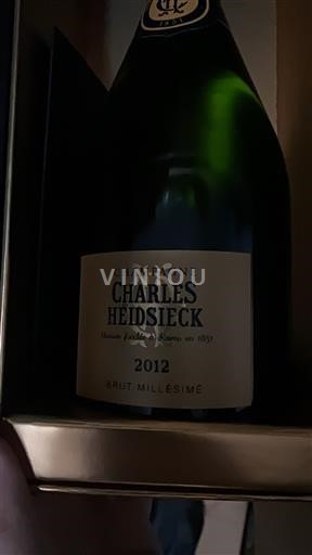 Shampanjë Charles Heidsieck Brut Millésimé 2012