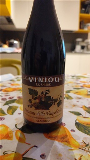 Vénétie Amarone della Valpolicella Il Cantiniere d’Italia Le Opere 2019