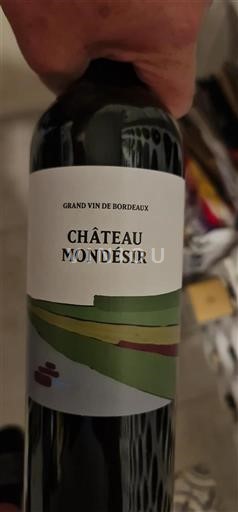 Bordeaux Niet gespecificeerd Château Mondésir 2020