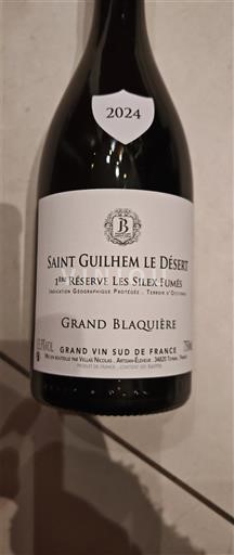 Languedoc och Roussillon Saint-Guilhem-le-Désert Grand Blaquiere 1ère Réserve Les Silex Fumés 2024