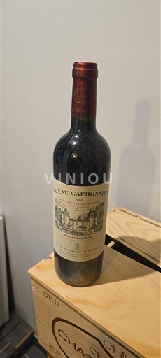 Bordeaux Pessac-Léognan Grand Cru Château CARBONNIEUX Ikke årgangsbestemt