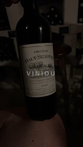 Bordeaux Saint-Émilion Grand Cru Château Haut-Ségottes 2018