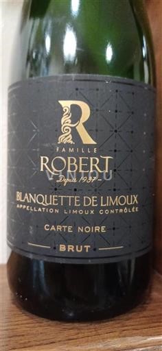 Languedoque Blanquette-de-limoux Famille Robert Carte Noire Não Sazonado