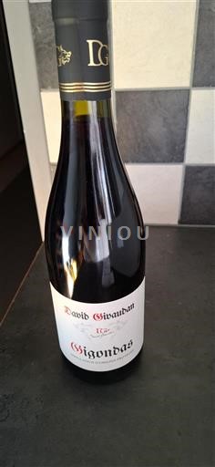 Rhônen laakso Gigondas David Givaudan Ei vuosikertaa