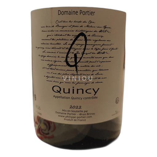 Valle del Loira Quincy Domaine Portier 2022
