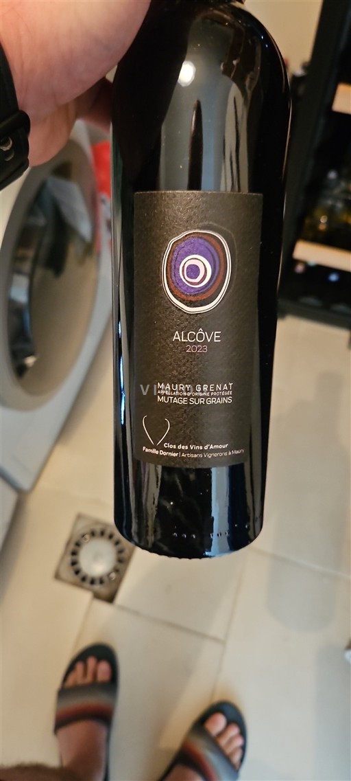 Roussillon Maury Clos des Vins amour Alcôve 2023