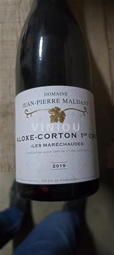 Burgundy Aloxe-Corton Premier Cru Domaine Jean-Pierre Maldant Les Maréchaudes 2019