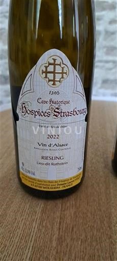 Alsacia Hospices de Strasbourg RIESLING 2022
