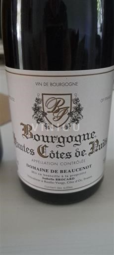 Borgoña Hautes Côtes de Nuits Grand Cru Domaine Beaucenot 2023