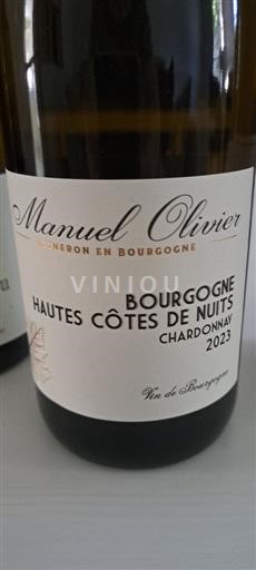 Borgonha Hautes Côtes de Nuits Manuel Olivier Chardonnay 2023