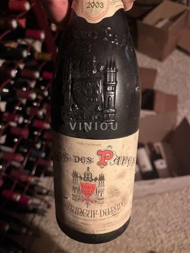 Vallée du Rhône Châteauneuf-du-pape Clos des papes 2003