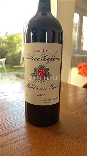 Bordeaux Moulis-en-Médoc Château Poujeaux 2022