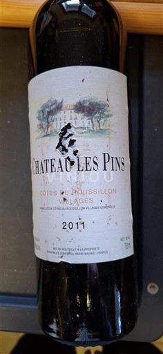 Roussillon Côtes du Roussillon Villages Château Les Pins 2011