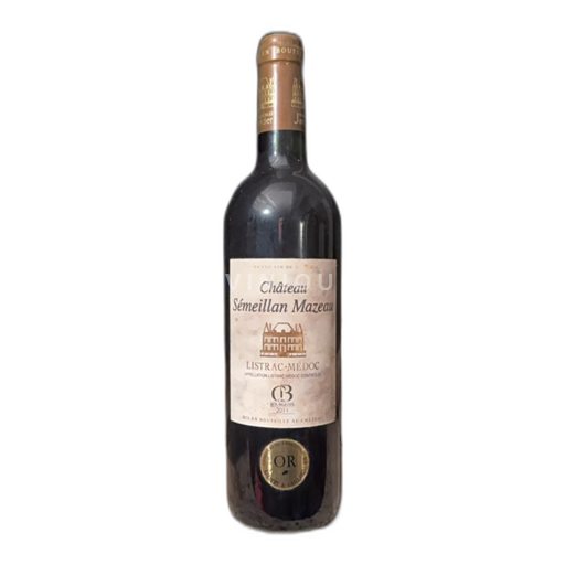 Bordeaux Listrac-Médoc Château Sémeillan Mazeau 2011