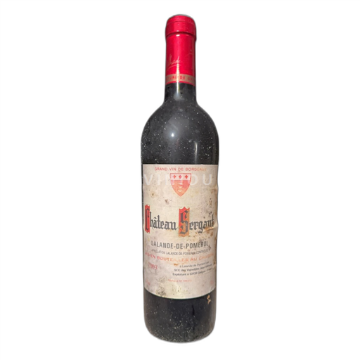 Rượu vang Rouge sec Château Sergant 2003 Pháp Bordeaux Lalande-de-pomerol AOC
