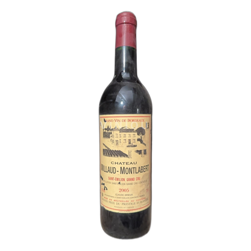 Burdeos Saint-Émilion Gran Cru Château Millaud-Montlabert 2005