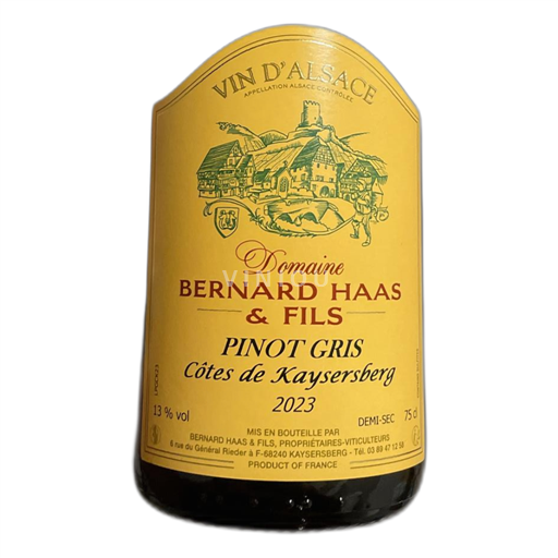 Alsace Määrittelemätön Domaine Bernard Haas & Fils 2023