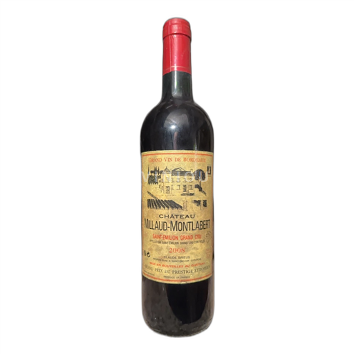 Burdeos Saint-Émilion Gran Cru Château Millaud-Montlabert 2008
